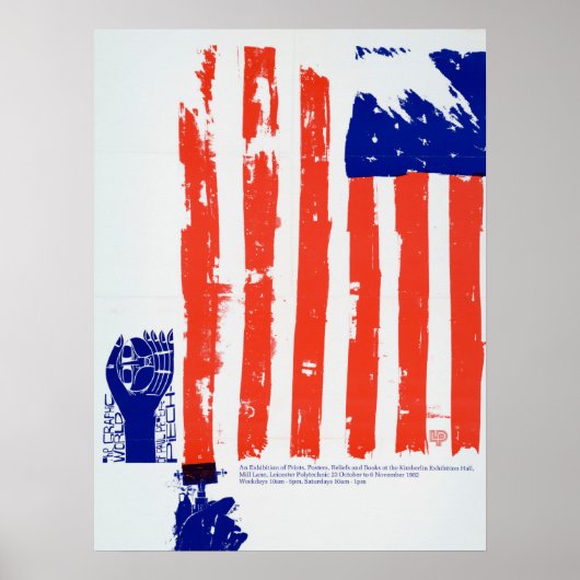 Vlag Niet-bewerkt Afbeelding Poster (Voorkant)