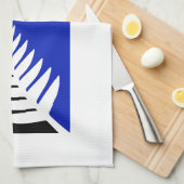 Vlag Nieuw-Zeeland Silver Fern Theedoek (Quarter Fold)