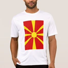 vlag Noord-Macedonië T-shirt