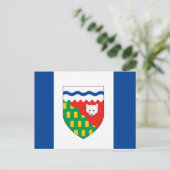 VLAG NOORDELIJK GEBIED BRIEFKAART (Staand voorkant)