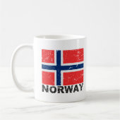  vlag Noorwegen Koffiemok (Links)