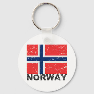  vlag Noorwegen Sleutelhanger