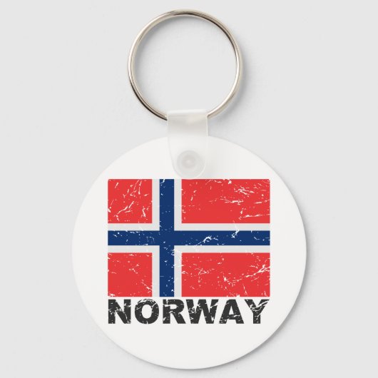 vlag Noorwegen Sleutelhanger (Voorkant)