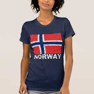 vlag Noorwegen T-shirt