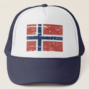 VLAG NOORWEGEN TRUCKER PET