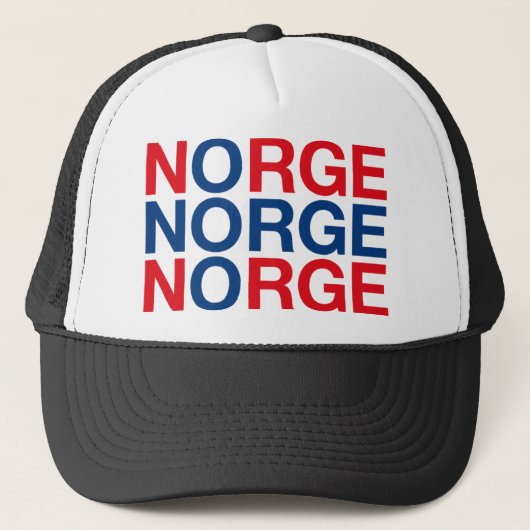 Vlag NOORWEGEN Trucker Pet (Voorkant)