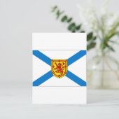 vlag Nova Scotia Briefkaart (Staand voorkant)
