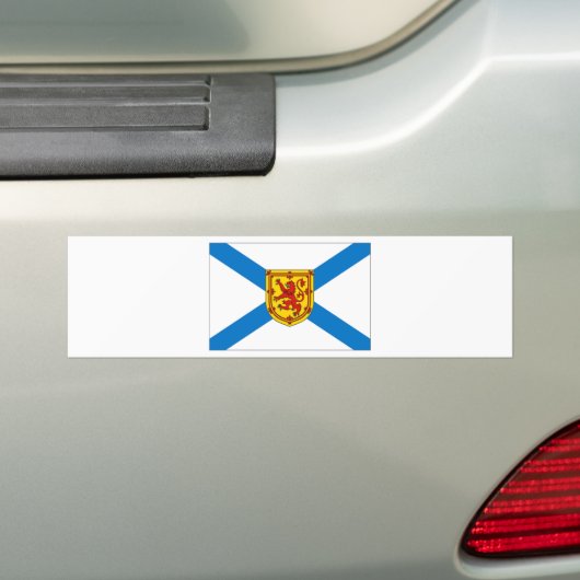 vlag Nova Scotia Bumpersticker (Op auto)