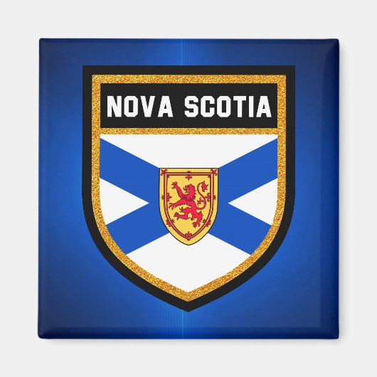 vlag Nova Scotia Magneet (Voorkant)
