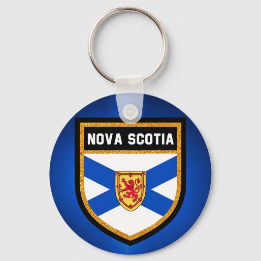 vlag Nova Scotia Sleutelhanger (Voorkant)