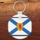 vlag Nova Scotia Sleutelhanger (Voorkant)