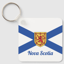 Vlag Nova Scotia voor blauwvintonijn Sleutelhanger