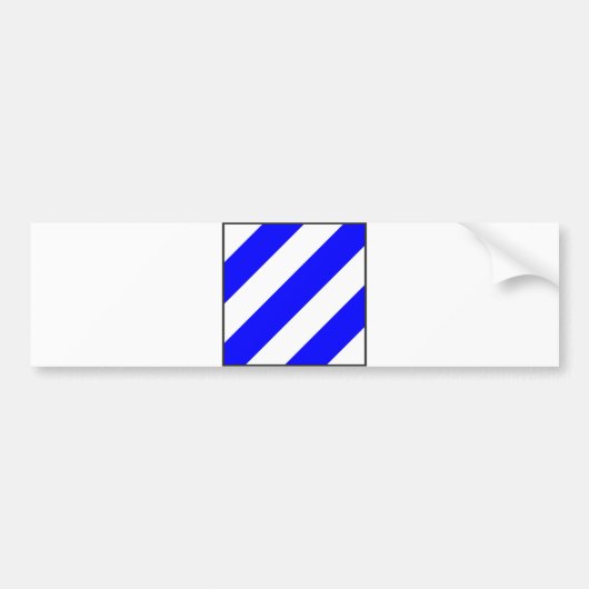 vlag nummer 6 zes letter van maritiem alfabet bumpersticker (Voorkant)