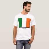 Vlag of Ierland T-Shirt (Voorkant volledig)