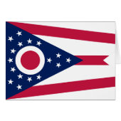 Vlag Ohio-staat (Voorkant Horizontaal)