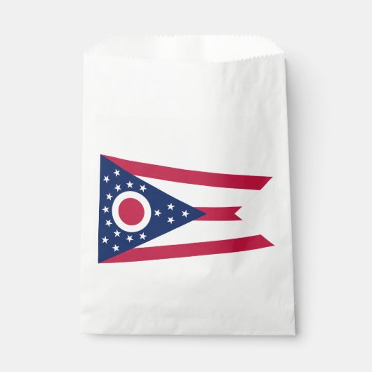 Vlag Ohio-staat Bedankzakje (Voorkant)