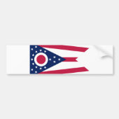 Vlag Ohio-staat Bumpersticker (Voorkant)
