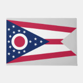 Vlag Ohio-staat Deurmat (Voorkant)
