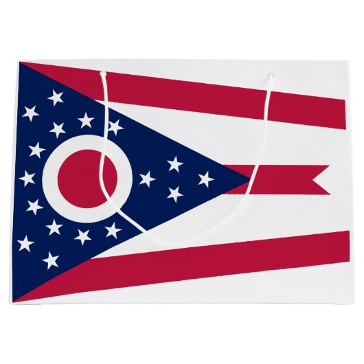 Vlag Ohio-staat Groot Cadeauzakje (Voorkant)