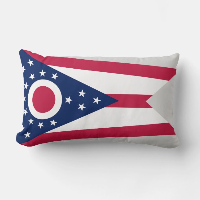 Vlag Ohio-staat Kussen (Voorkant)