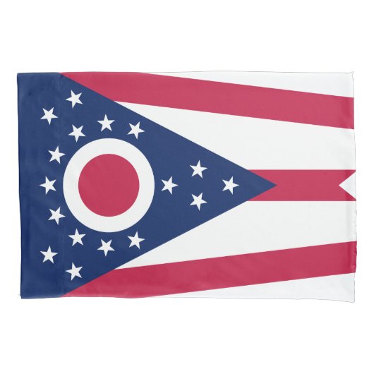 Vlag Ohio-staat Kussensloop (Voorkant)