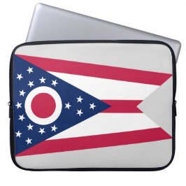 Vlag Ohio-staat Laptop Sleeve