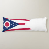 Vlag Ohio-staat Lichaamskussen (Voorkant)