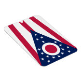 Vlag Ohio-staat Magneet (Rechterzijde)