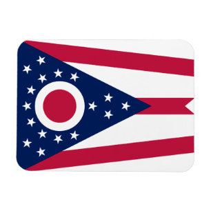 Vlag Ohio-staat Magneet