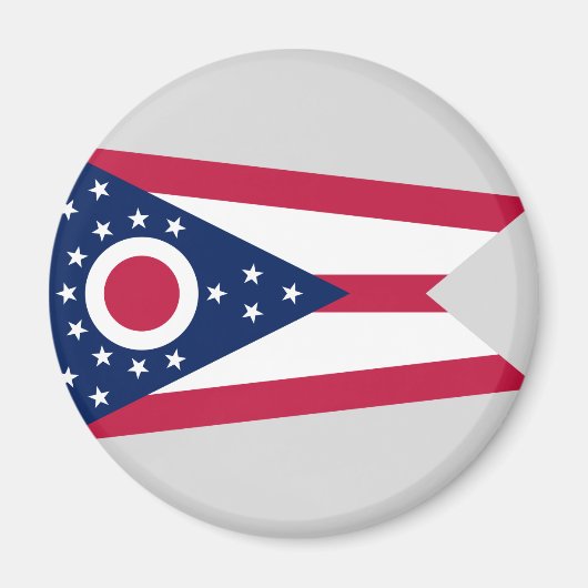 Vlag Ohio-staat Magneet (Voorkant)
