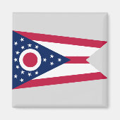 Vlag Ohio-staat Magneet (Voorkant)