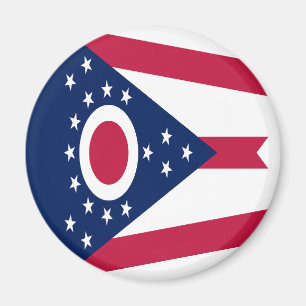 Vlag Ohio-staat Magneet