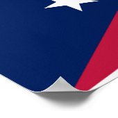 Vlag Ohio-staat Poster (Hoek)