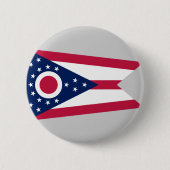 Vlag Ohio-staat Ronde Button 5,7 Cm (Voorkant)