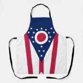 Vlag Ohio-staat Schort (Voorkant)