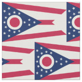 Vlag Ohio-staat Stof (Close Up)