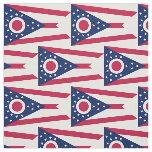 Vlag Ohio-staat Stof (Swatch)