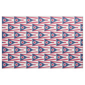 Vlag Ohio-staat Stof (Fat Quarter)