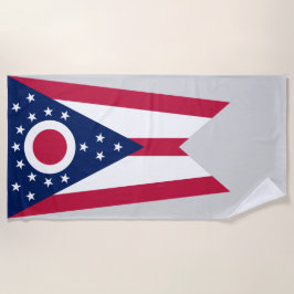 Vlag Ohio-staat Strandlaken