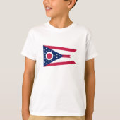 Vlag Ohio-staat T-shirt (Voorkant)