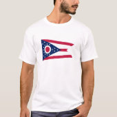 Vlag Ohio-staat T-shirt (Voorkant)