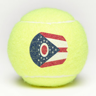 Vlag Ohio-staat Tennisballen