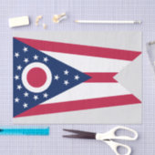 Vlag Ohio-staat Tissuepapier (Craft)