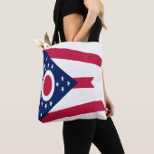Vlag Ohio-staat Tote Bag (Dichtbij)