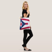 Vlag Ohio-staat Tote Bag (Op model)