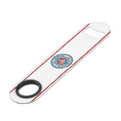 vlag Oklahoma City (Oklahoma) Speed Flessenopener (Achterkant Gekanteld)