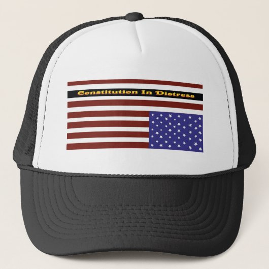 vlag omgekeerd.jpg trucker pet (Voorkant)