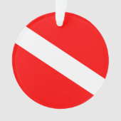 Vlag omlaag schuiven ornament (voorkant)