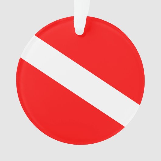 Vlag omlaag schuiven ornament (voorkant)