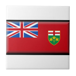 Vlag Ontario (Canada) Tegeltje